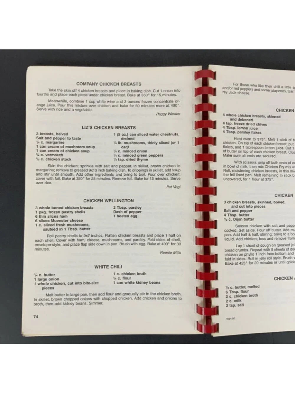 St Gerard Majella Home Cookin Cookbook 1992 Spiral Bound St Louis MO